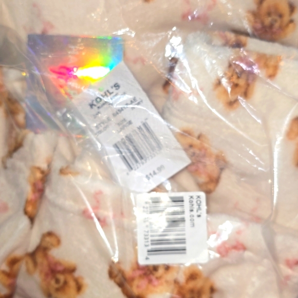 Harper & Ivy Print Plush Pants Girls 7-16  New NWT in package large - Picture 3 of 5